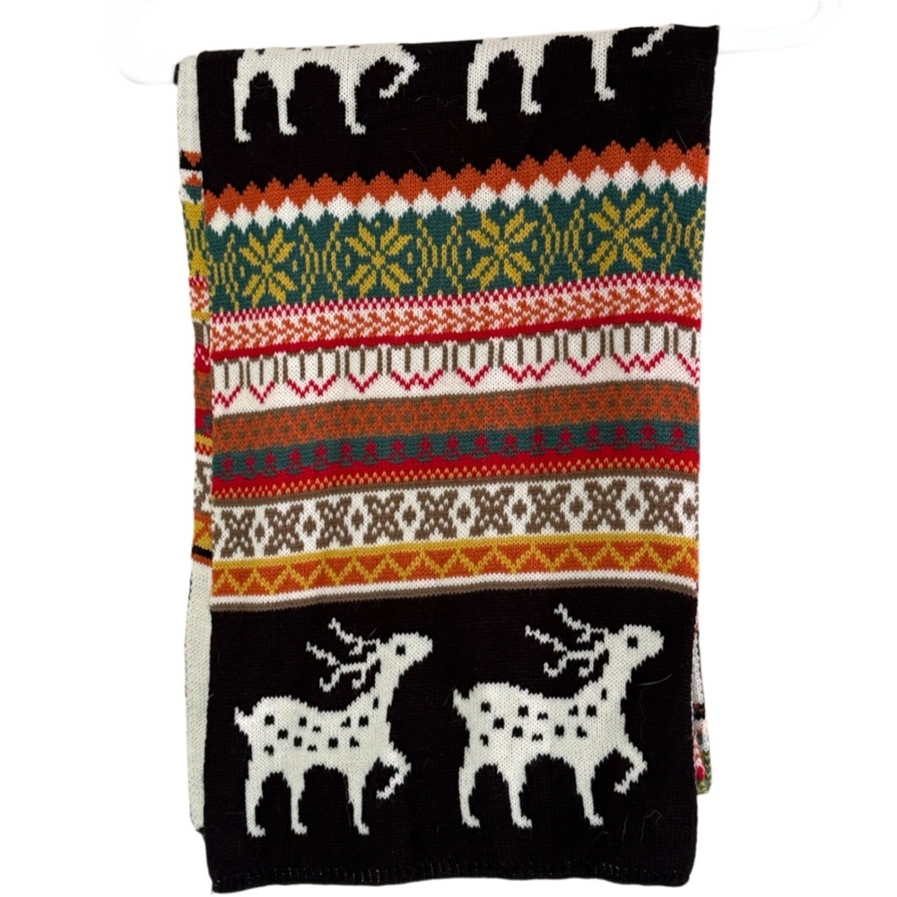 VEUC Unisex Striped Winter Scarf